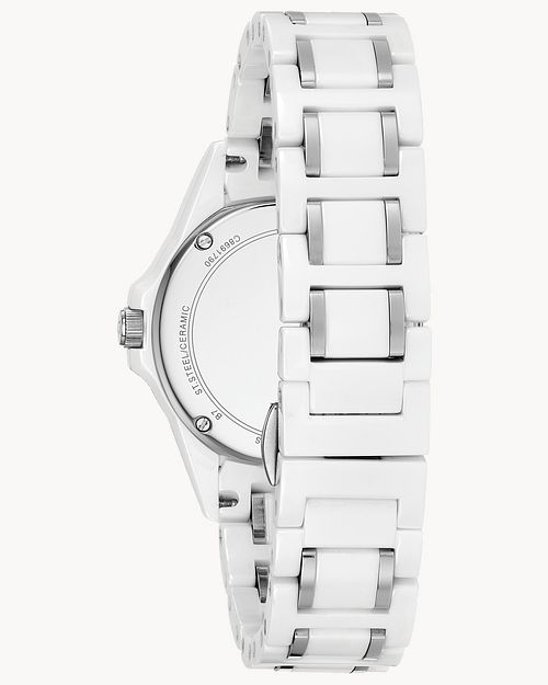 Bulova Marine Star Women s Diamond White Dial Watch Bulova